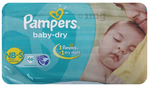 Pampers Baby Dry Diapers NB-S: Buy packet of diapers at