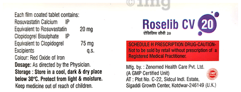 Roselib CV 20 Tablet