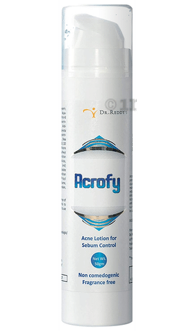 Acrofy Moisturizer for Acne-Prone Skin Sebum Control Formula Oil-Free Matte  Effect: Buy tube of 50 gm Lotion at best price in India | 1mg