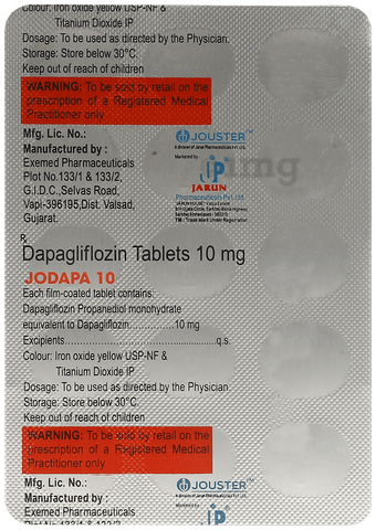 Jodapa 10mg Tablet image Jodapa 10mg Tablet image
