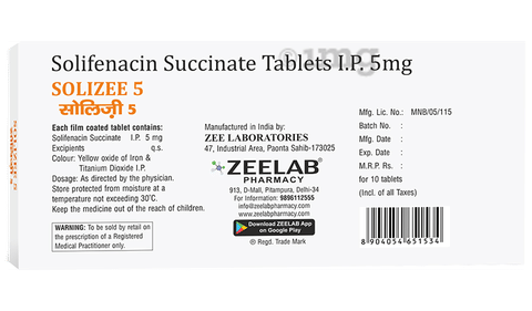 Solizee 5 Tablet image