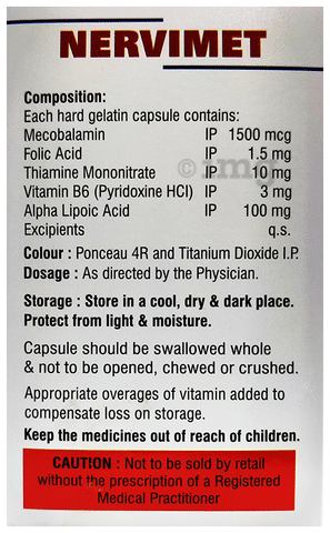 Nervimet Capsule