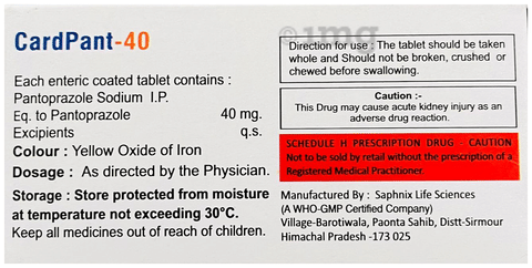 CardPant 40 Tablet image CardPant 40 Tablet image