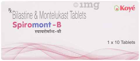 Spiromont B 20mg/10mg Tablet image Spiromont B 20mg/10mg Tablet image