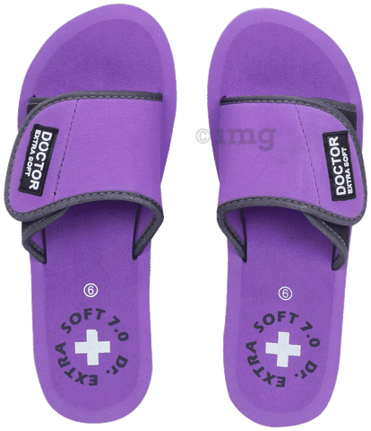 Purple house sale slippers