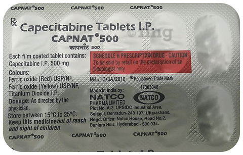 Capnat 500mg Tablet image