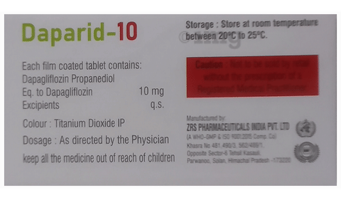 Daparid 10 Tablet image