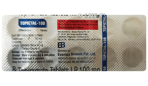 Topictal 100 Tablet image Topictal 100 Tablet image