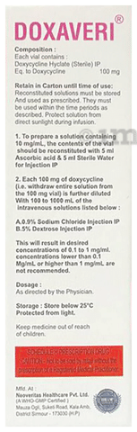 Doxaveri 100mg Injection