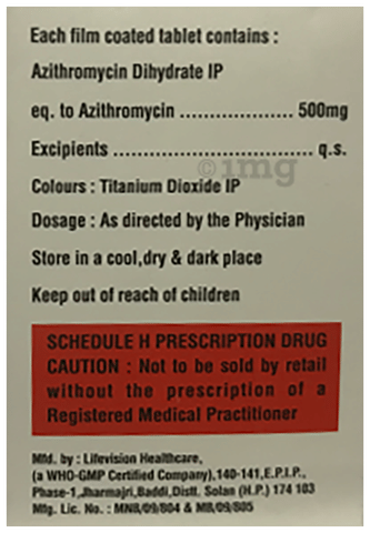 Azeeclark 500 Tablet image Azeeclark 500 Tablet image