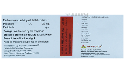 Pirogesic Sublingual tablet image Pirogesic Sublingual tablet image