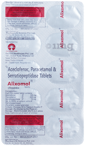 Alixomol Tablet image