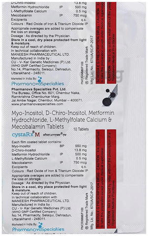Cystarx-M Tablet image