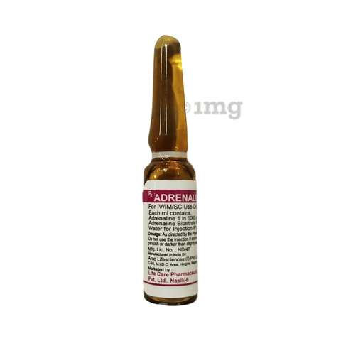 lifecare adrenaline 1mg injection