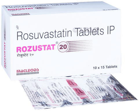 Rozustat 20 Tablet image Rozustat 20 Tablet image