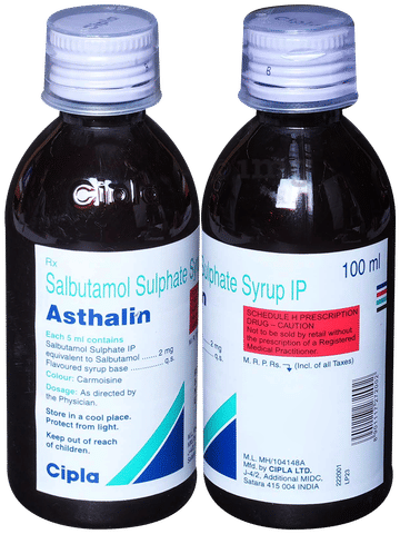 Asthalin Syrup image