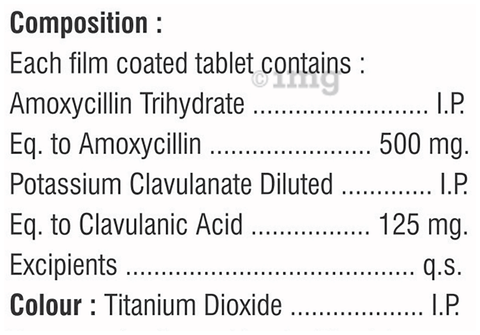 Ridsclav 625 Tablet image