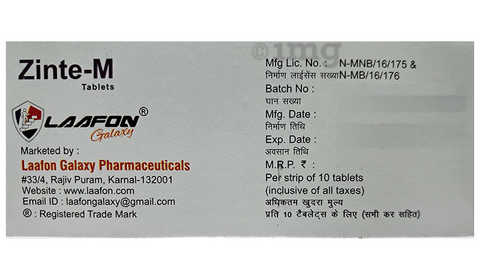 Zinte-M Tablet image