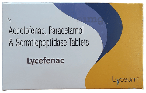 Lycefenac Tablet image