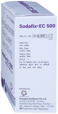 Sodafix-EC 500 Tablet image