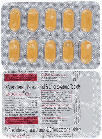 Endonac CX  Tablet image