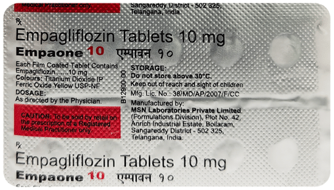empaONE 10mg Tablet image empaONE 10mg Tablet image