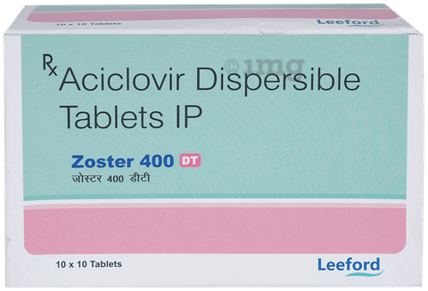 Zoster 400mg Tablet DT image