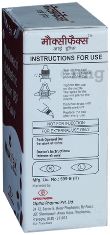 Moxifax Eye Drop image