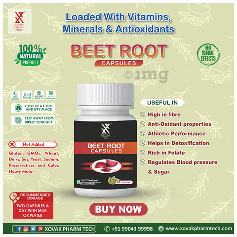 Pharmtech Beet Root Capsule image Pharmtech Beet Root Capsule image
