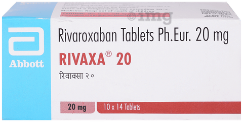Rivaxa 20mg Tablet image Rivaxa 20mg Tablet image