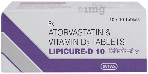 Lipicure-D 10 Tablet image