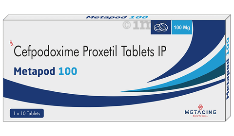 Metapod 100 Tablet image Metapod 100 Tablet image