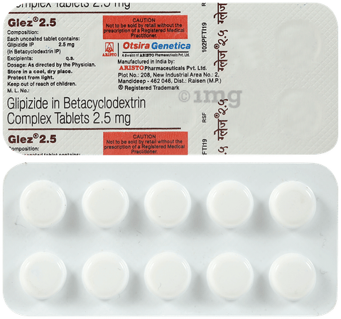 Glez 2.5mg Tablet