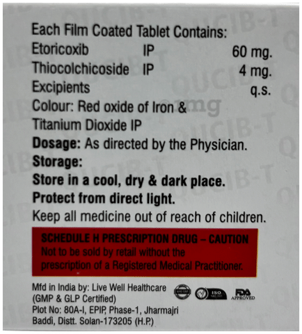 Qucib-T Tablet image