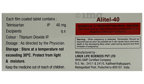 Alitel 40 Tablet image