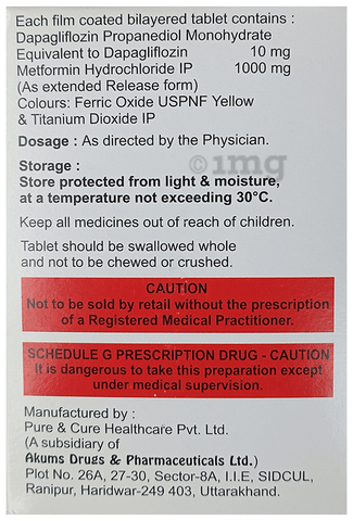Jusdap-M 1000 Tablet ER image