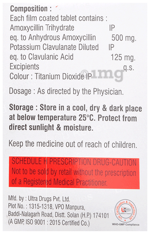 Dee Demoxclav 625 Tablet image