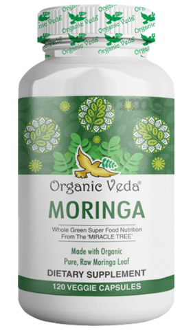 Organic Veda Moringa Veggie Capsule 1