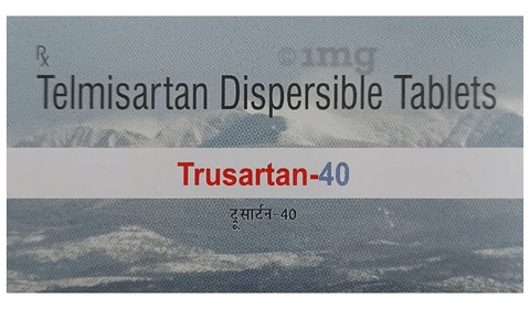 Trusartan 40 Tablet DT image Trusartan 40 Tablet DT image