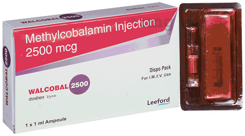 Walcobal 2500mcg Injection image
