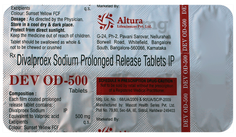 DEV OD 500 Tablet image