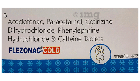Flezonac Cold  Tablet image