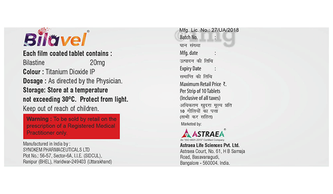 Bilavel Tablet image