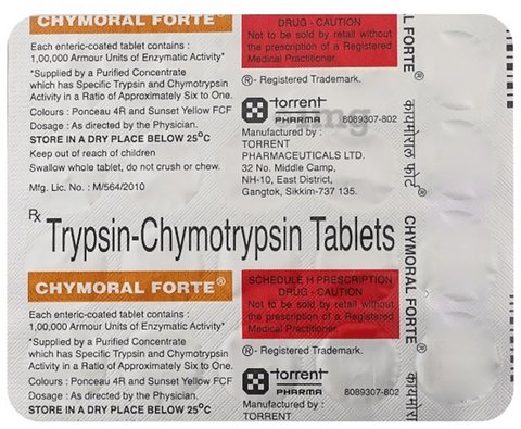 Chymoral Forte Tablet image