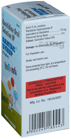 Rantac Infant Syrup Mint image Rantac Infant Syrup Mint image