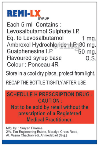 Remi-LX Syrup image Remi-LX Syrup image