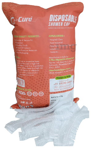 C Cure Disposable Shower Cap (200 Each) image C Cure Disposable Shower Cap (200 Each) image