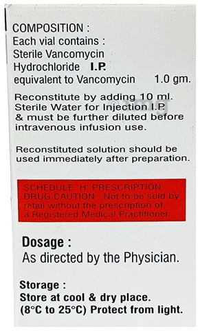 Vancostin 1gm Injection