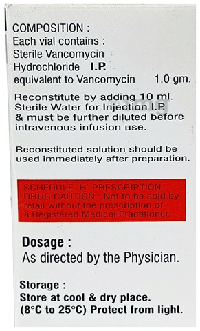 Vancostin 1gm Injection image