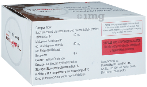 Teldawn Beta 40mg/50mg Tablet image Teldawn Beta 40mg/50mg Tablet image